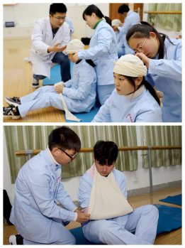 徐州市清華中學(xué)師生來我校守護(hù)者訓(xùn)練營參加職業(yè)體驗